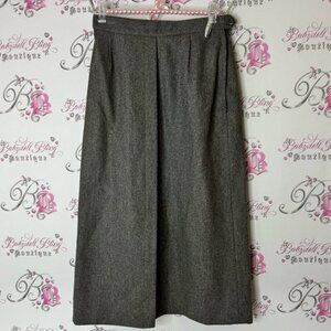 Escada skirt long wool made in Germany 🇩🇪 38 Heather Gray Skirt